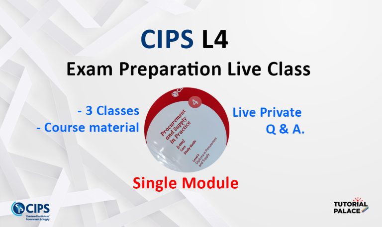 CIPS Level 4 Exam Preparation